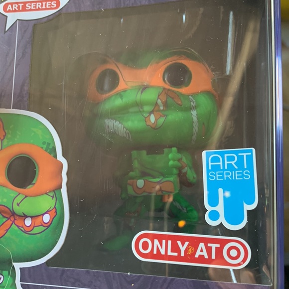Funko Pop Art Series - Target Exclusive - TMNT Michelangelo - new - Picture 2 of 7